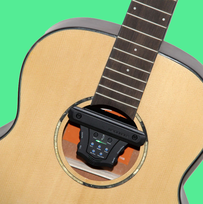 Звукознімач для акустичної гітари x2 double go - аксесуар, який підкреслює Вашу індивідуальність!