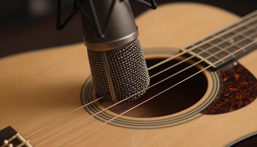 Звукознімач або мікрофон для запису акустичної гітари: як обрати найкращий варіант