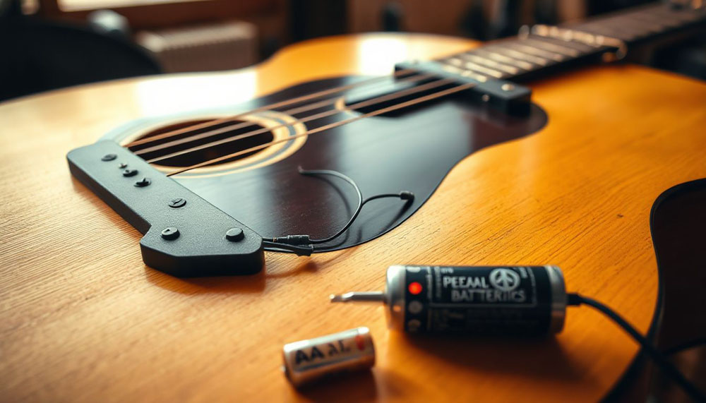 Когда музыка замирает: нужны ли батарейки для звукоснимателей акустической гитары?