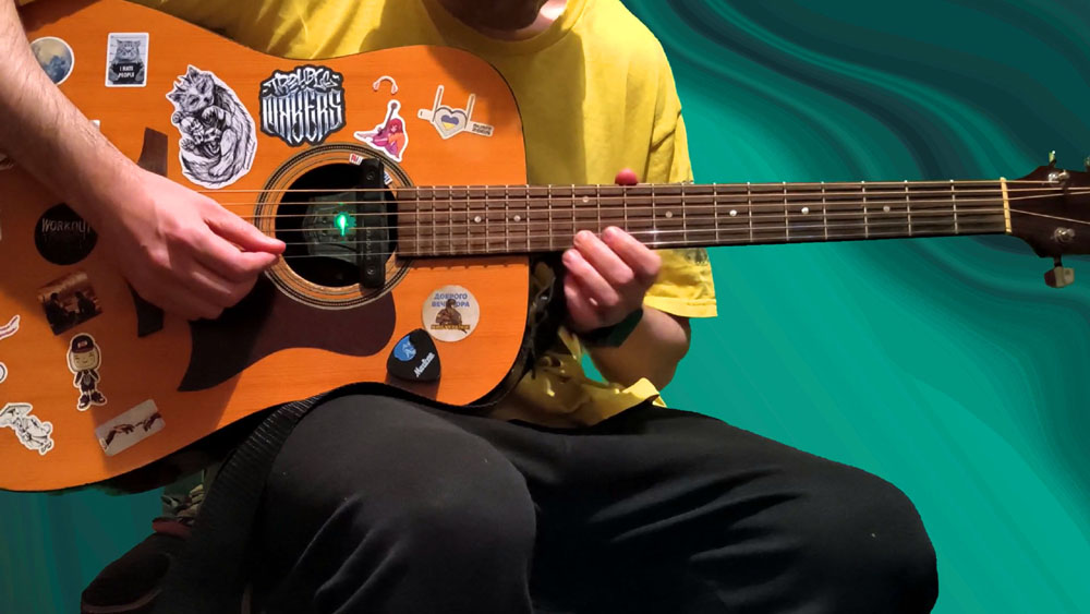 Импровизация на акустической гитаре – акустическая история с эффектом дилей (delay)