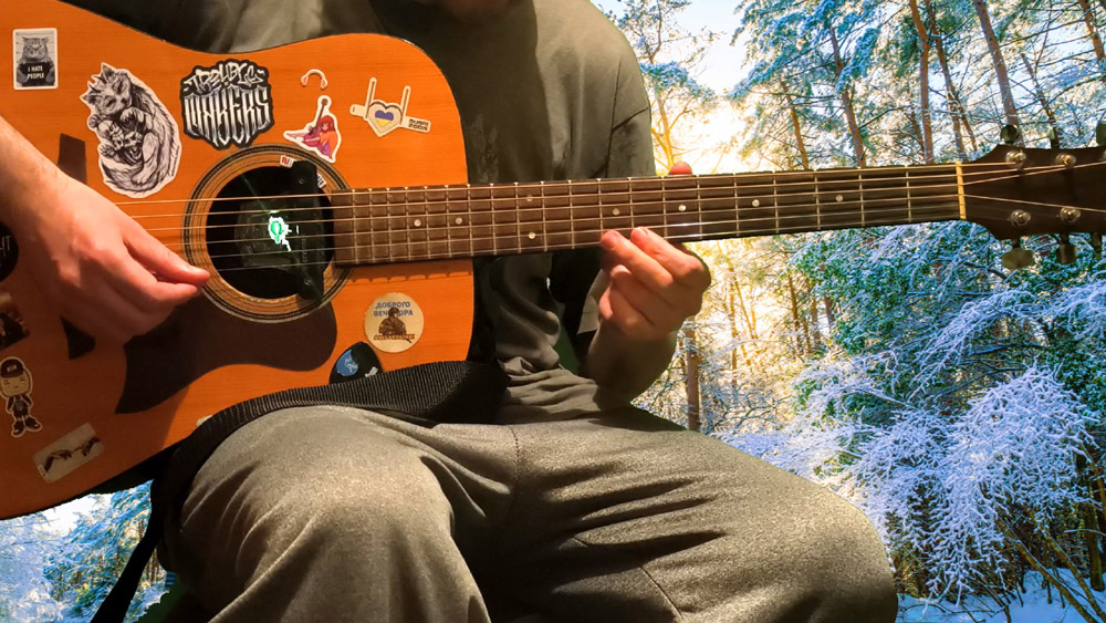 Импровизация на акустической гитаре – будущие горизонты с эффектом ревер (reverb)